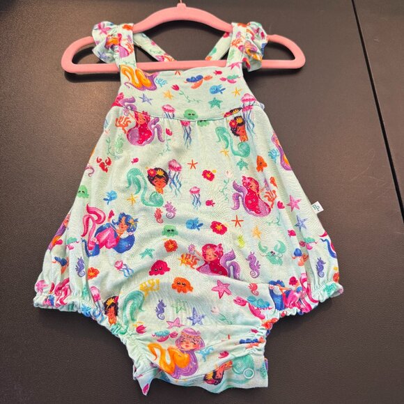 Posh Peanut - Kai - Mermaid Bubble Romper - Picture 1 of 3